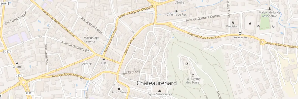 Plan du 19 Rue Jentelin à Châteaurenard