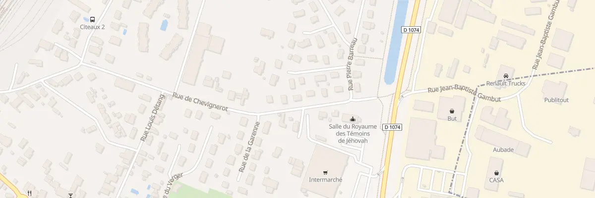 Plan du 31 Rue de Chevignerot à Beaune