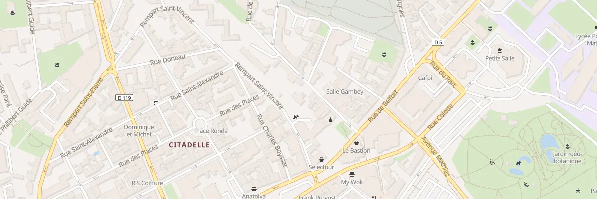Plan du 17 Rue de Dijon à Chalon-sur-Saône