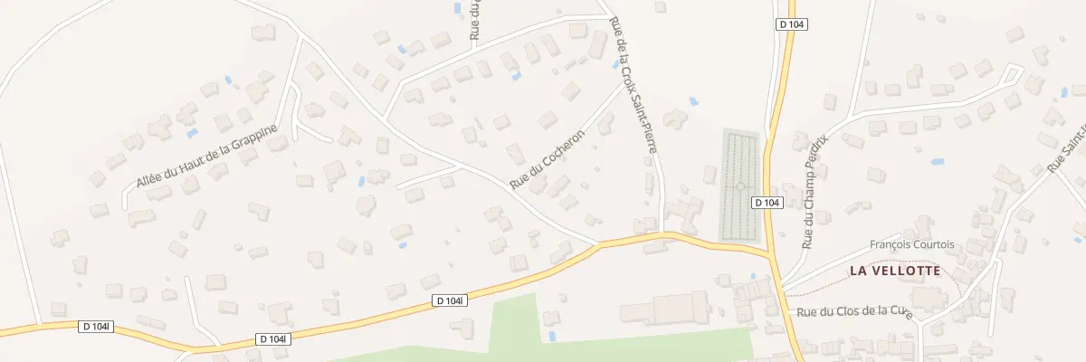 Plan du 6 Rue du Colombier à Fleurey-sur-Ouche