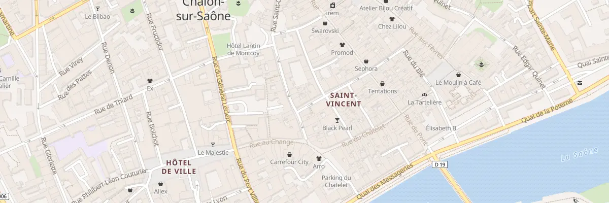 Plan du 22B Rue des Tonneliers à Chalon-sur-Saône