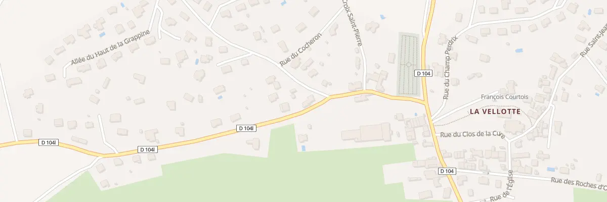 Plan du 10 Rue de Morcueil à Fleurey-sur-Ouche