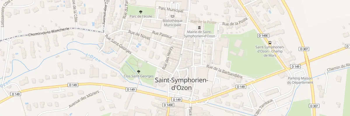 Plan du 41 Rue Centrale à Saint-Symphorien-d’Ozon