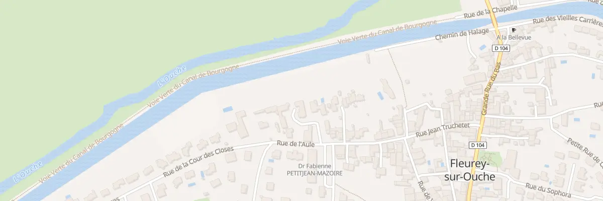 Plan du 32C Rue de l’Aule à Fleurey-sur-Ouche