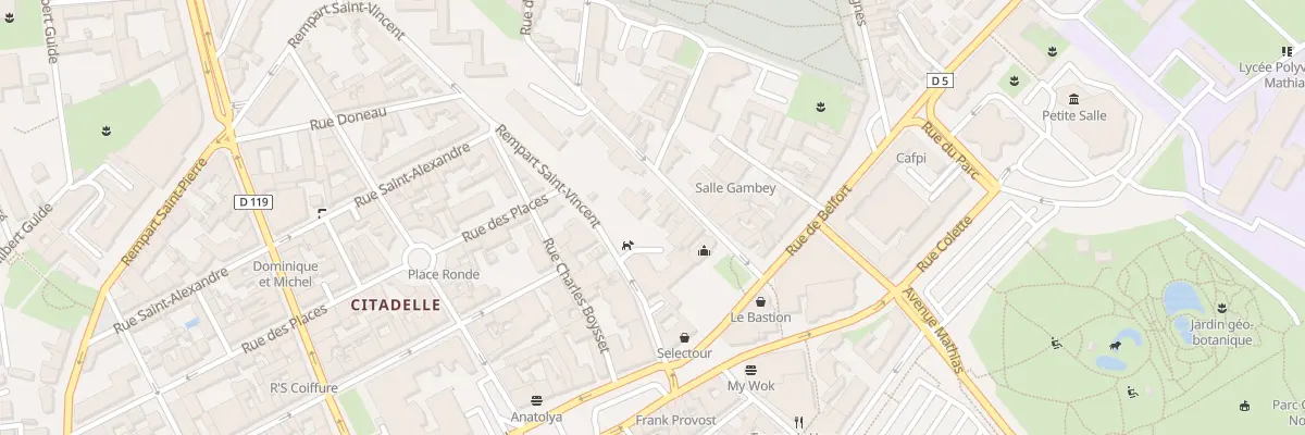 Plan du 15 Rue de Dijon à Chalon-sur-Saône