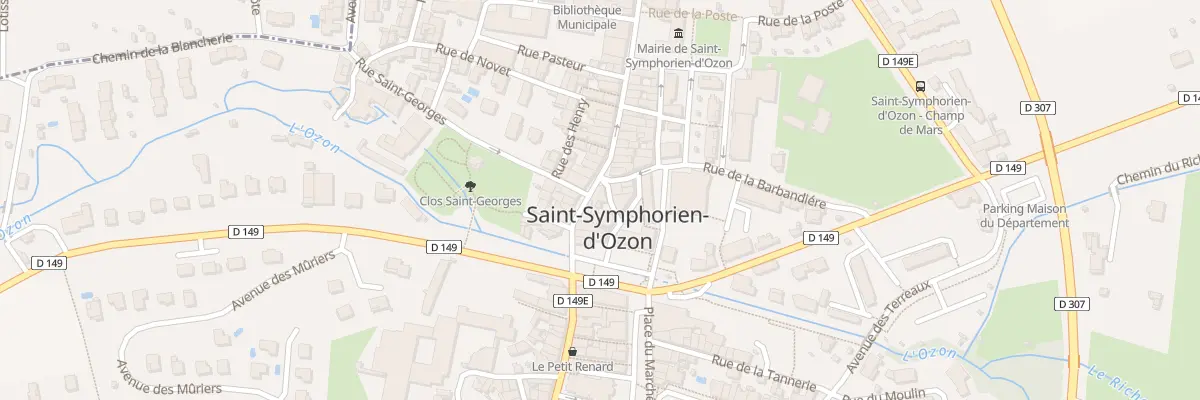 Plan du 52 Rue Centrale à Saint-Symphorien-d’Ozon