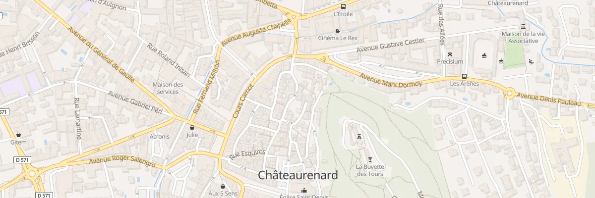 Plan du 48 Rue Jentelin à Châteaurenard