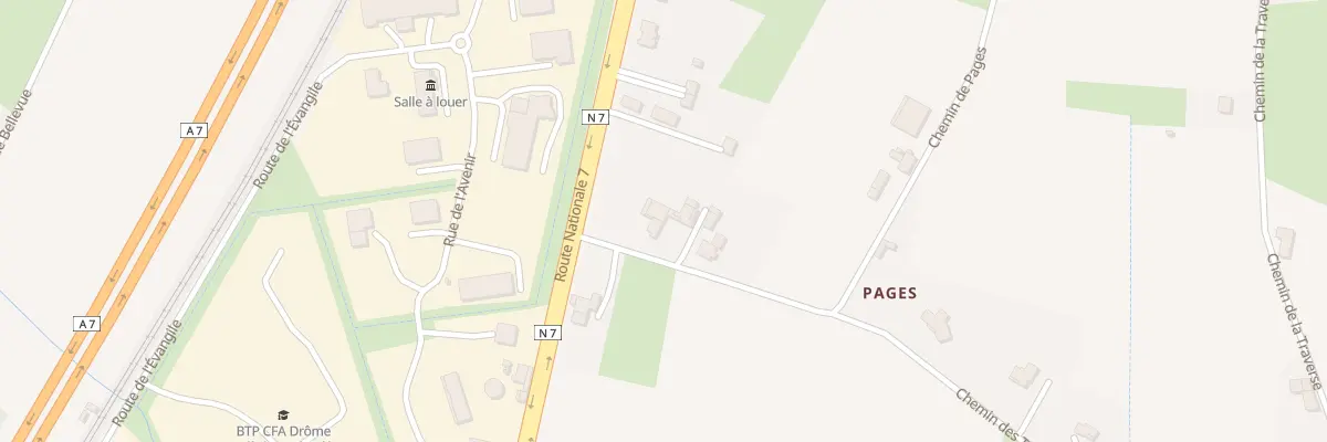 Plan du 9011 La Lauze à Livron-sur-Drôme