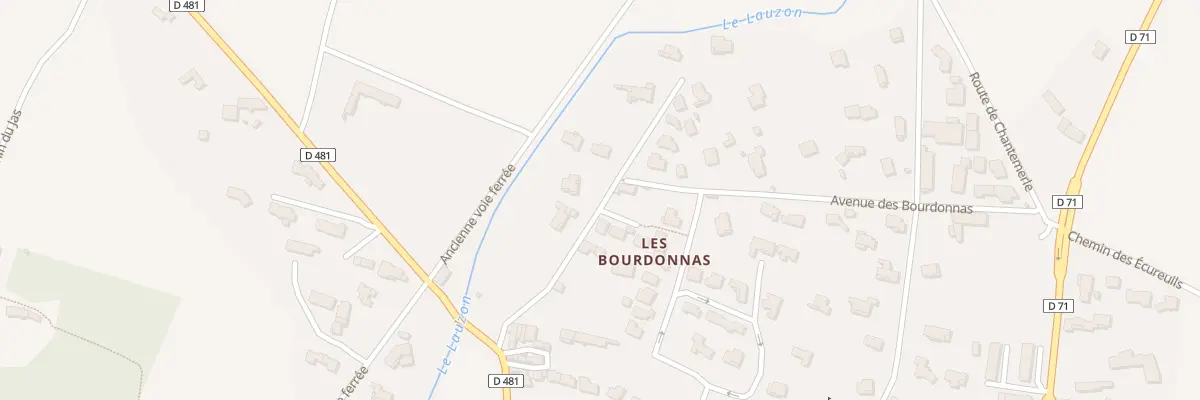 Plan du 5379 Les Bourdonnas à Montségur-sur-Lauzon