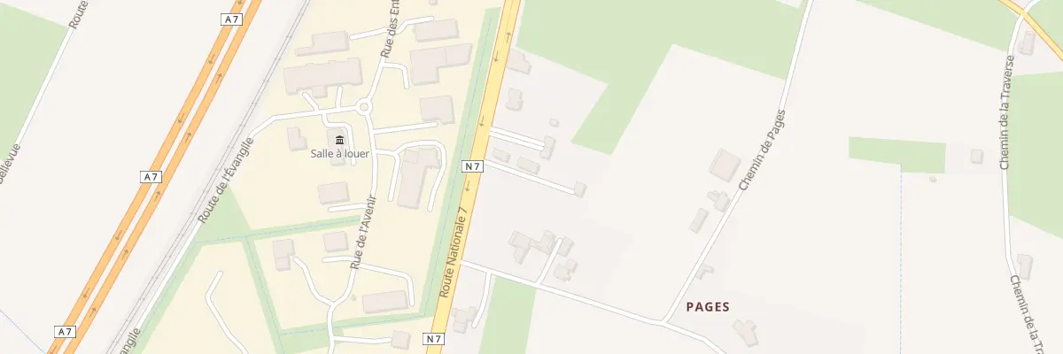 Plan du 3150 Rte Nationale 7 à Livron-sur-Drôme