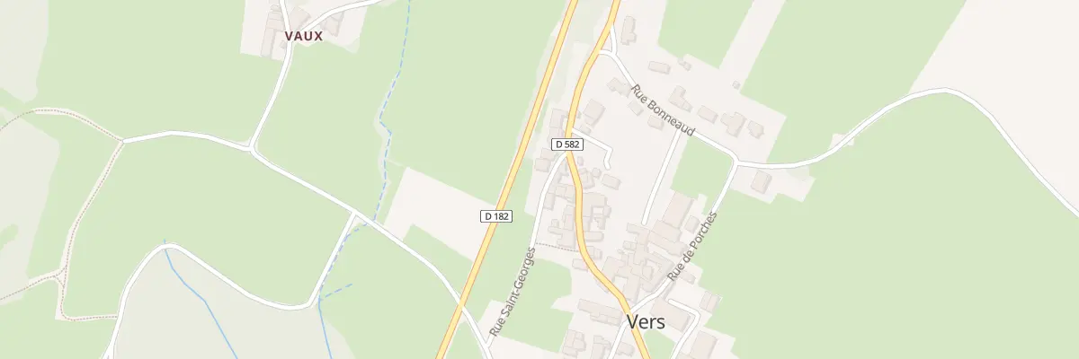 Plan du 5017 Rue St Georges à Vers