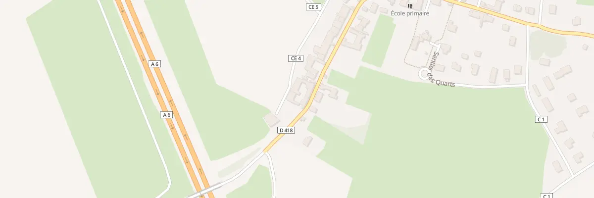 Plan du 5100 Rue de Cervelle à Beaumont-sur-Grosne