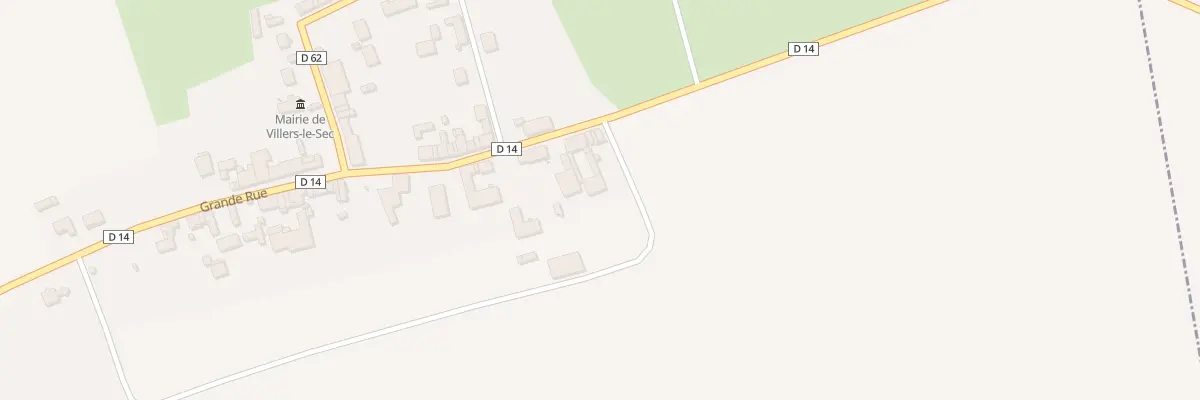 Plan du 23 Gr Grande Rue à Villers-le-Sec