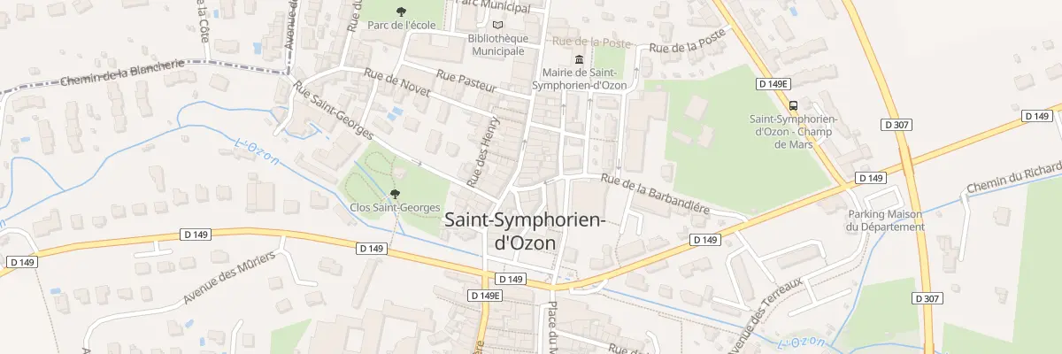 Plan du 46 Rue Centrale à Saint-Symphorien-d’Ozon