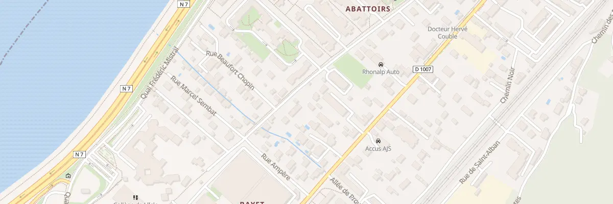 Plan du 31 Rue Edouard Girerd à Vienne