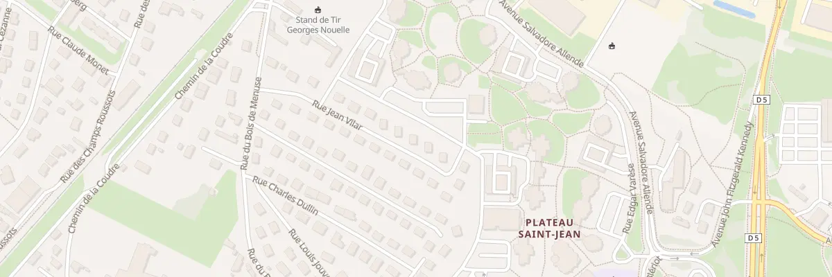 Plan du 6 Rue Jean Vilar à Chalon-sur-Saône