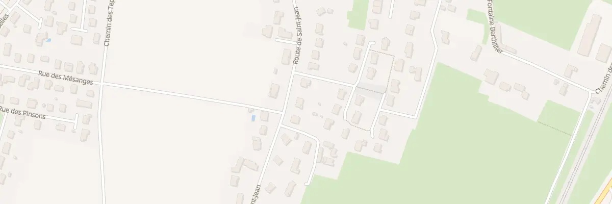 Plan du 383 Rte de Saint-Jean à Saint-Martin-Belle-Roche