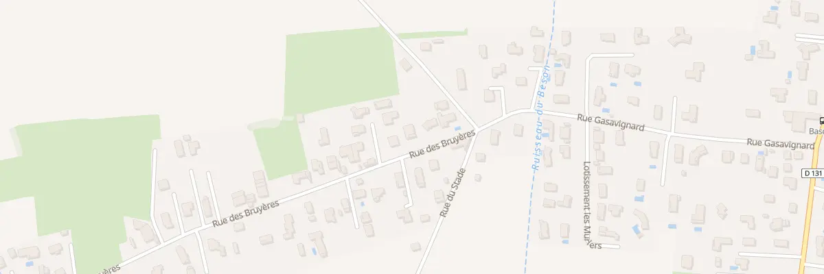 Plan du 80 Rue des Bruyères à Assieu