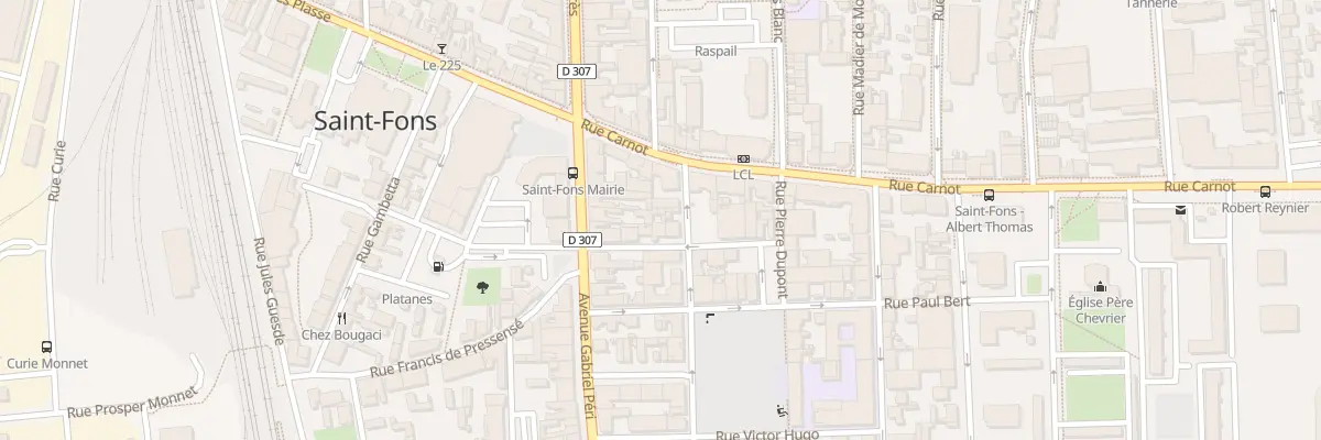 Plan du 9 Rue Marcellin Berthelot à Saint-Fons