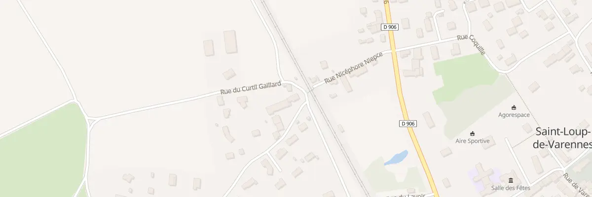 Plan du 2 Rue du Champ Gaillard à Saint-Loup-de-Varennes