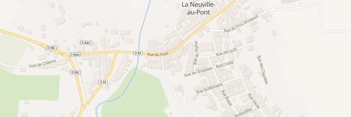 Plan du 5 Rue du Pont à La Neuville-au-Pont