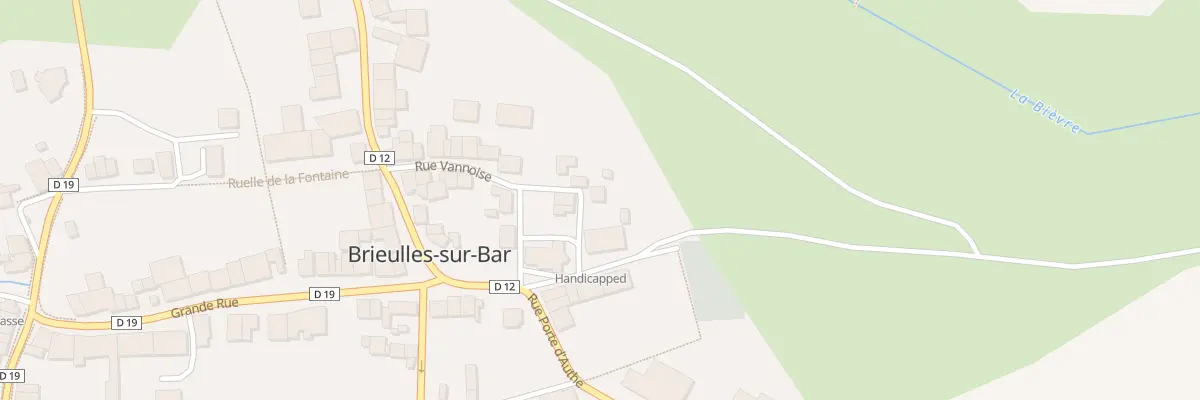 Plan du 3 Rue du Presbytere à Brieulles-sur-Bar