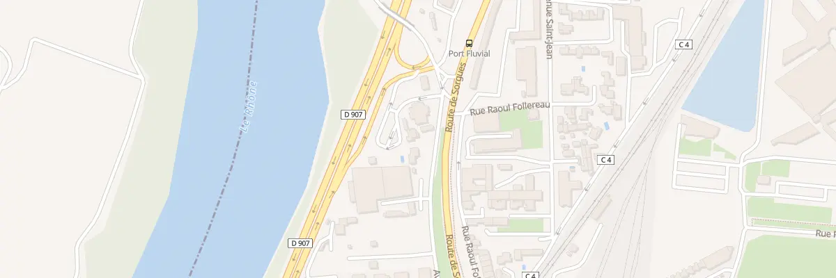 Plan du 268 Av Vendôme au Pontet