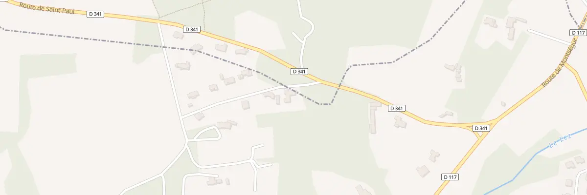 Plan du 211 Che Saint Guery à La Baume-de-Transit