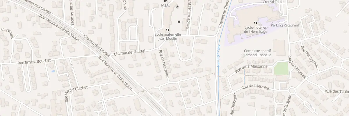 Plan du 4 Rue Louis Brot à Tain-l’Hermitage
