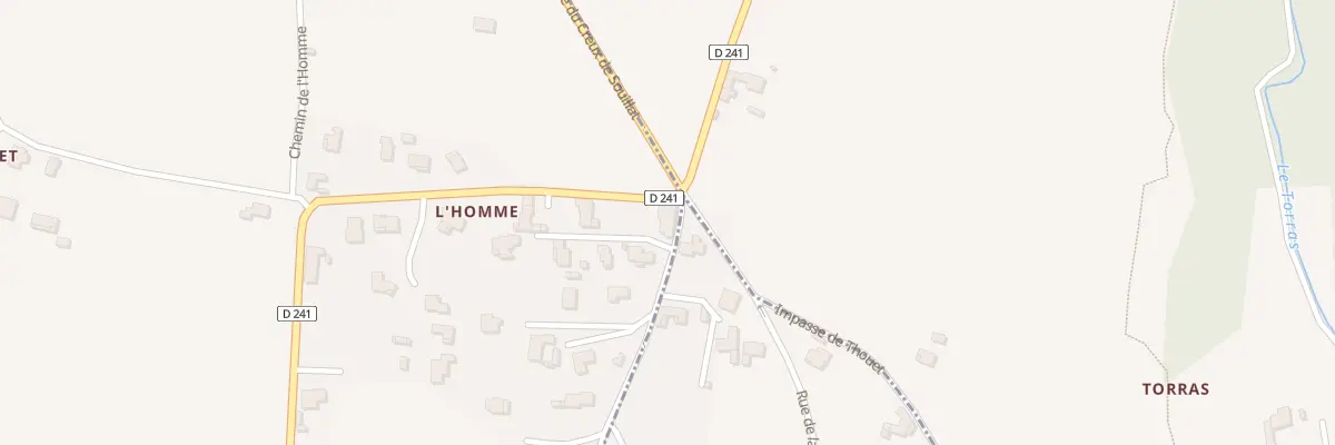 Plan du 5057 L’Homme à Tain-l’Hermitage