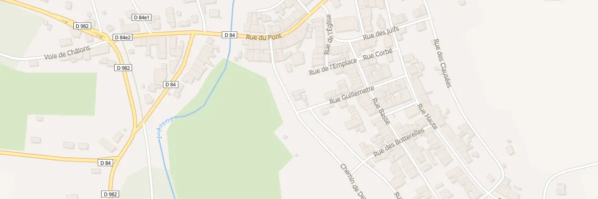 Plan du 5282 Le Village à La Neuville-au-Pont