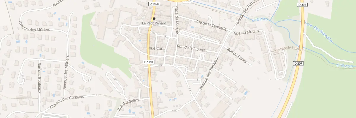 Plan du 10 Rue du Doc Revouy à Saint-Symphorien-d’Ozon