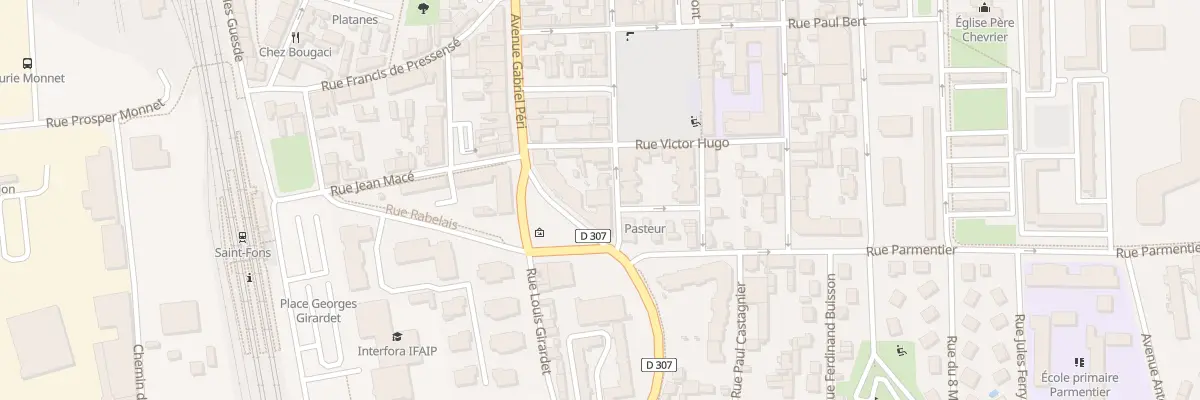 Plan du 26 Rue Pasteur à Saint-Fons