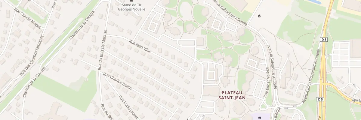 Plan du 4 Rue Jean Vilar à Chalon-sur-Saône