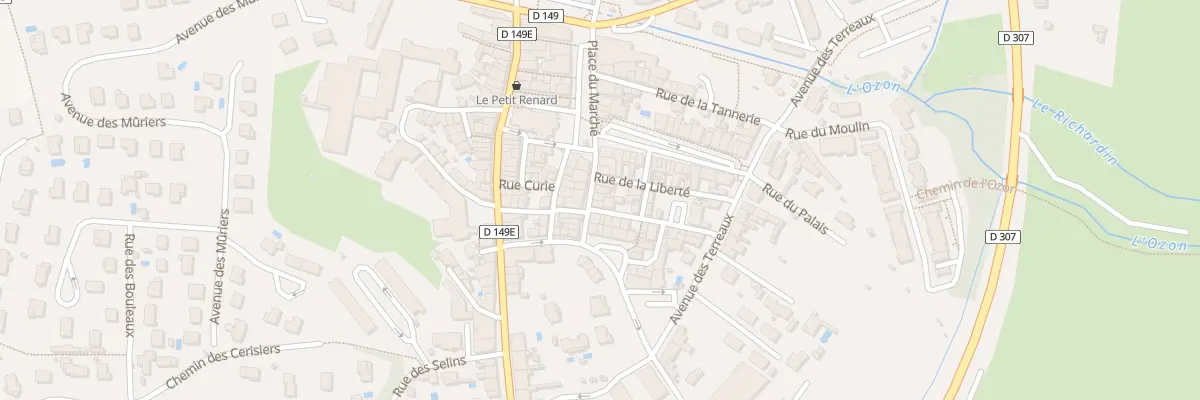 Plan du 8 Rue du Doc Revouy à Saint-Symphorien-d’Ozon