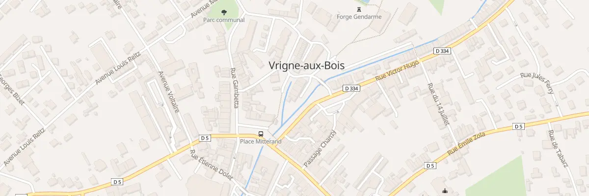 Plan du 3 Quai de la Vrigne à Vrigne aux Bois