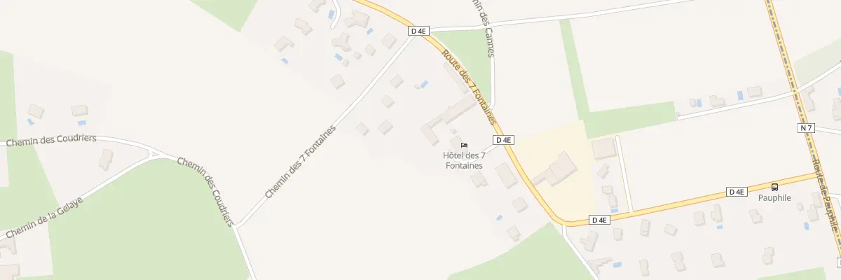 Plan du 684F Rte des Sept Fontaines à Seyssuel