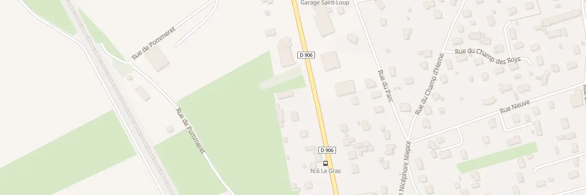 Plan du 47 Rte Nationale 6 à Saint-Loup-de-Varennes
