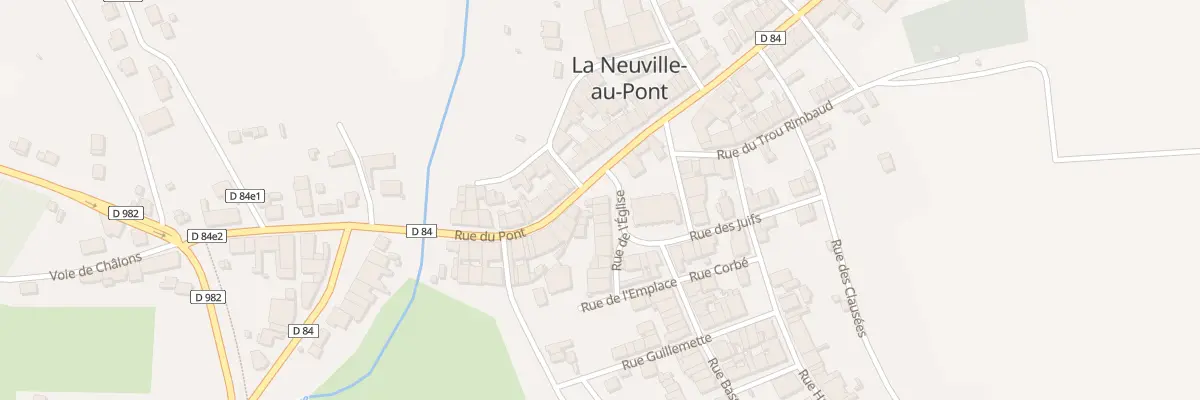 Plan du 2 Rue de l’Eglise à La Neuville-au-Pont
