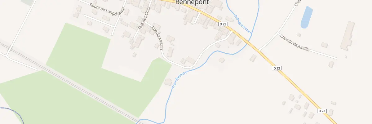 Plan du 9 Rue du Moulin à Rennepont