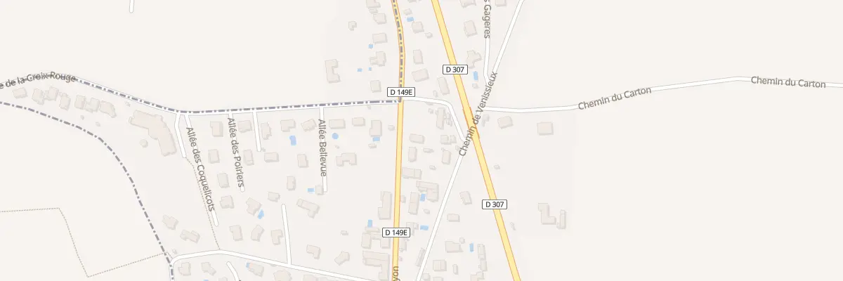Plan du 12 Av des Portes de Lyon à Saint-Symphorien-d’Ozon