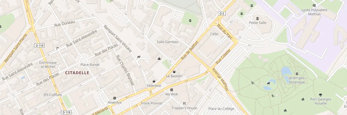 Plan du 4 Rue de Dijon à Chalon-sur-Saône