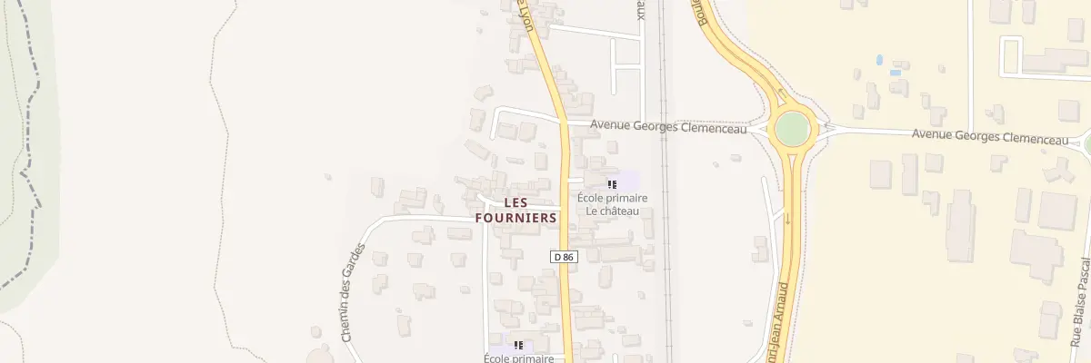 Plan du 183 Av de Lyon à Guilherand-Granges
