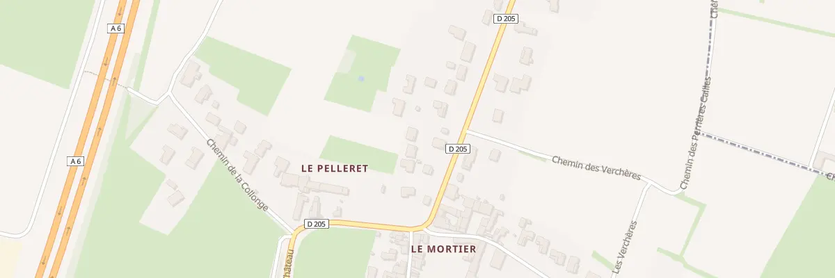 Plan du 103 Rte de Senozan à Saint-Martin-Belle-Roche