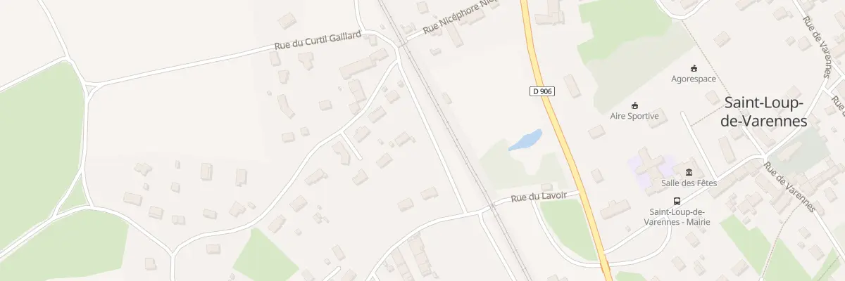 Plan du 1 Rue du Champ Gaillard à Saint-Loup-de-Varennes