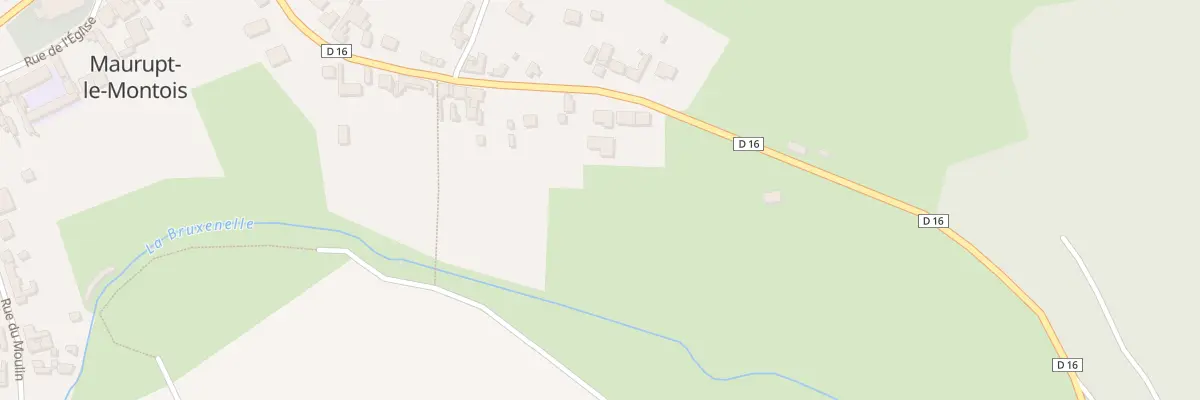 Plan du 34 Rue du Lieutenant Chaure à Maurupt-le-Montois