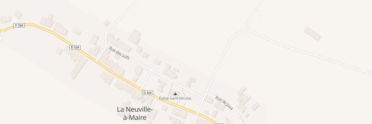 Plan du 8 Rue des Juifs à La Neuville-à-Maire
