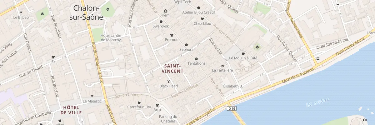 Plan du 15 Grande Rue à Chalon-sur-Saône