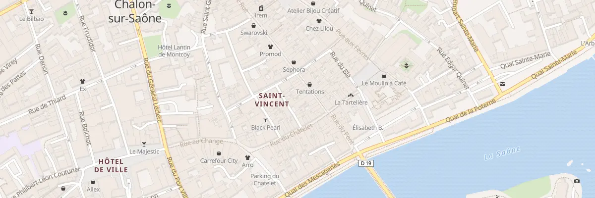 Plan du 11 Grande Rue à Chalon-sur-Saône