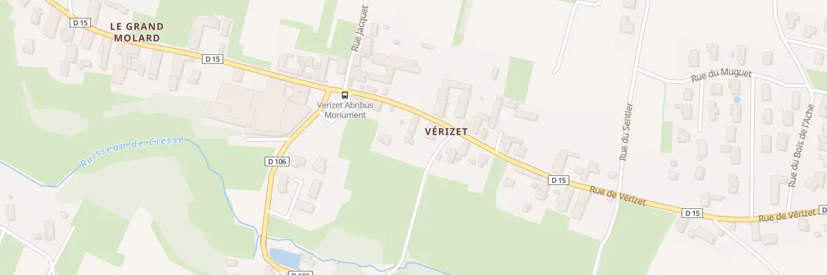 Plan du 14 Rue de Verizet à Viré